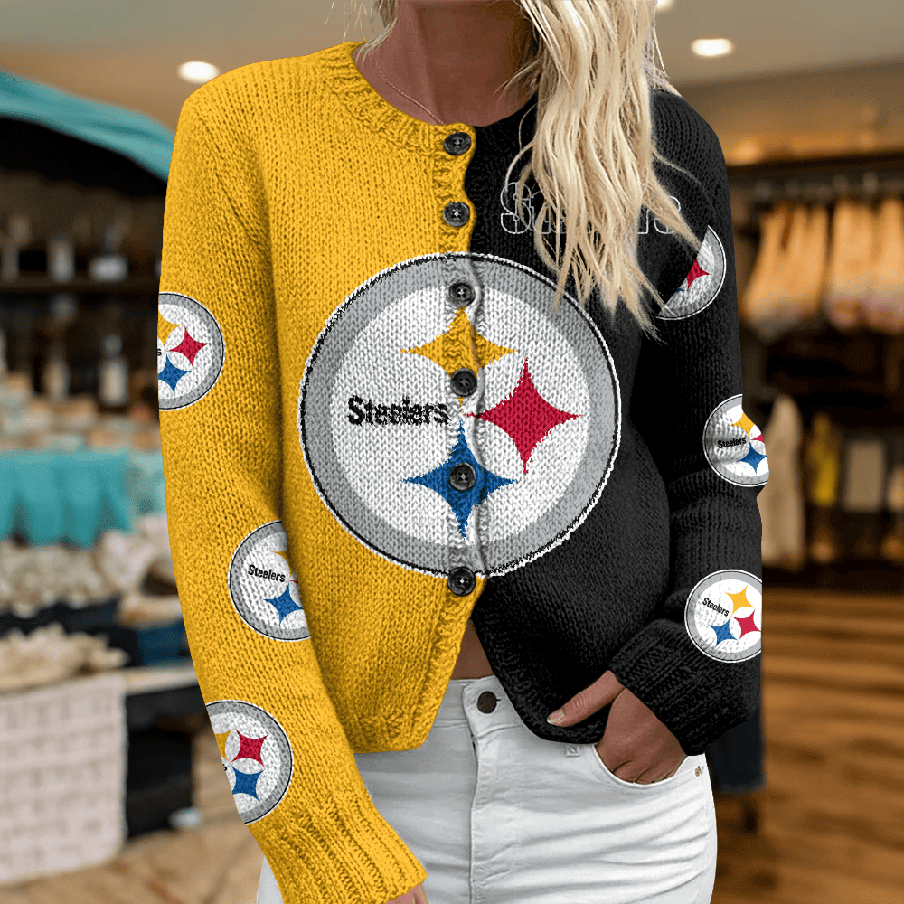 PIT x NFL Cardigan Sweatshirt With Button v1 DatND DVT