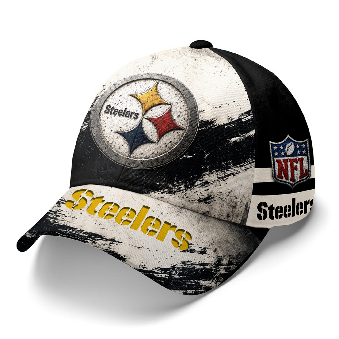 PIT x NFL Grunge Style Team Premium Cap 0207