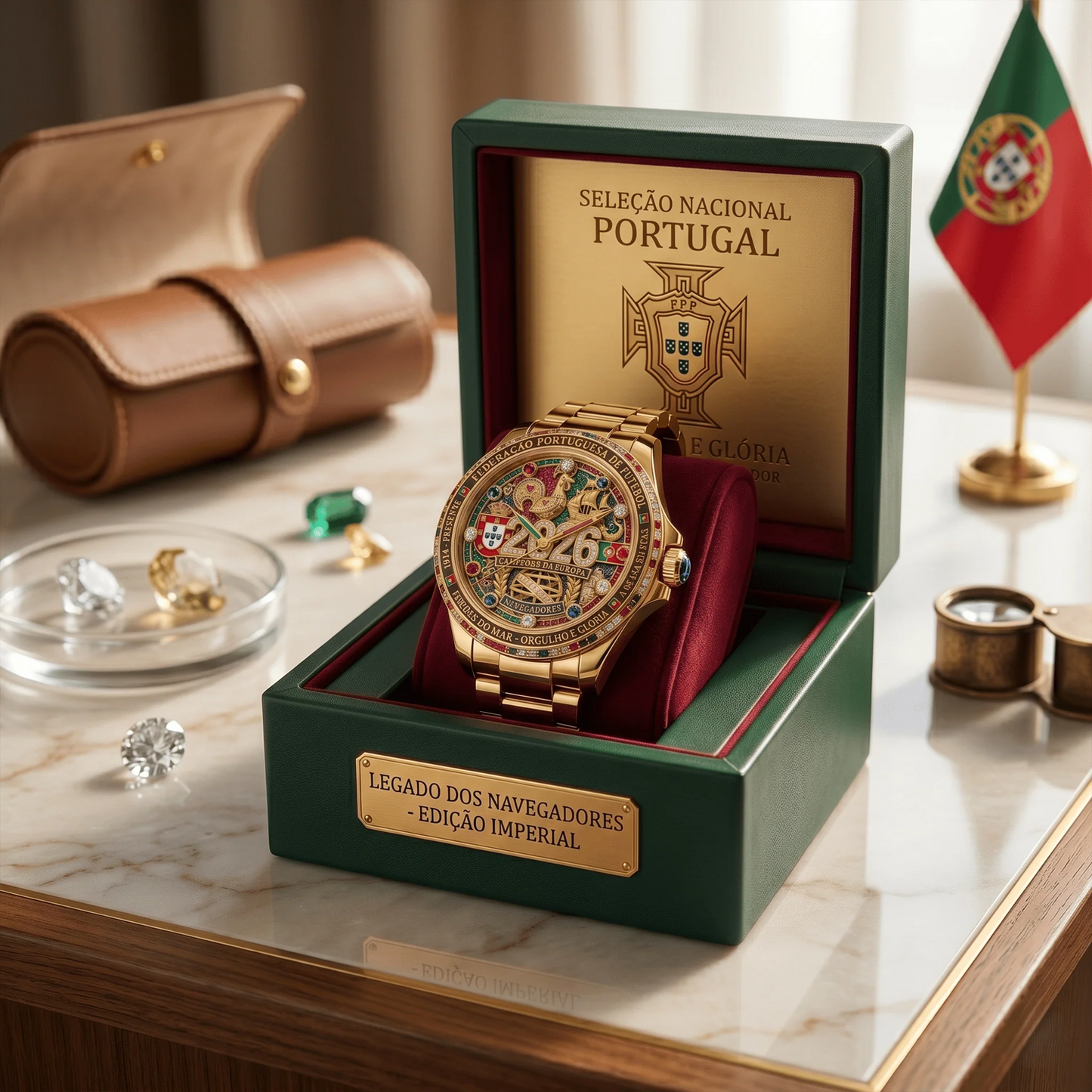 POR Premium Stainless Steel Watch 180626