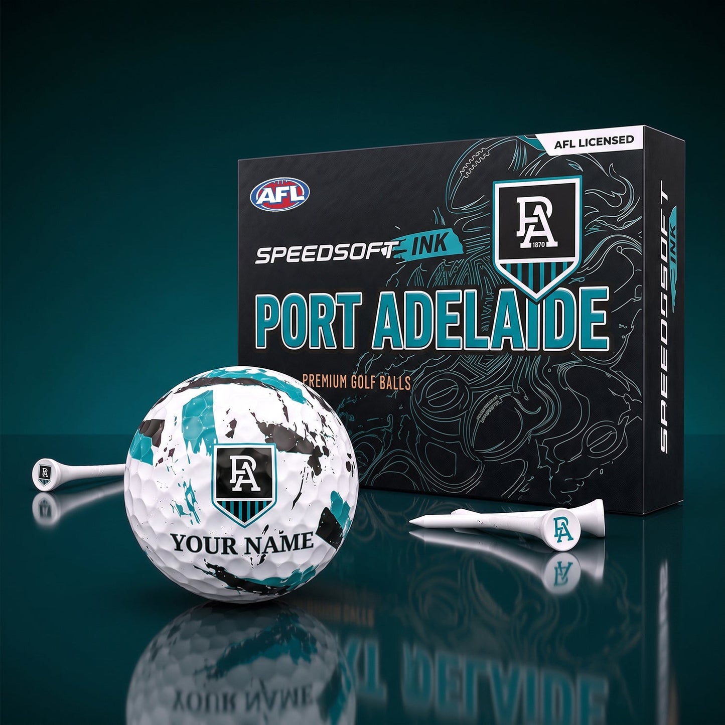 PREMIUM AFL X PA EXCLUSIVE PERSONALIZED GOLF BALL SET LIMITED EDTION