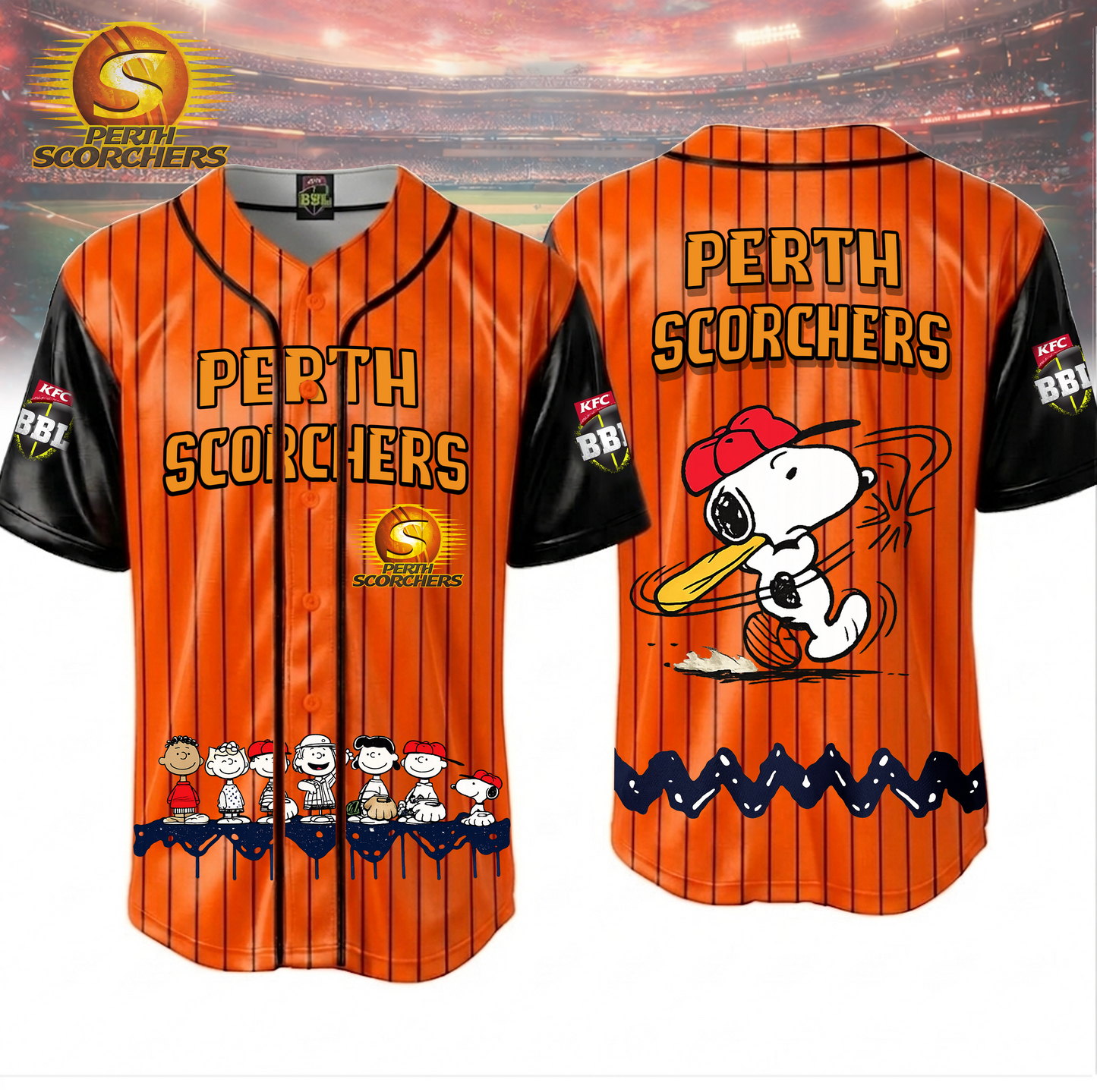 PREMIUM BBL X PS SNOPPY Baseball Shirt LIMITED EDITONS NDT VHM 020426