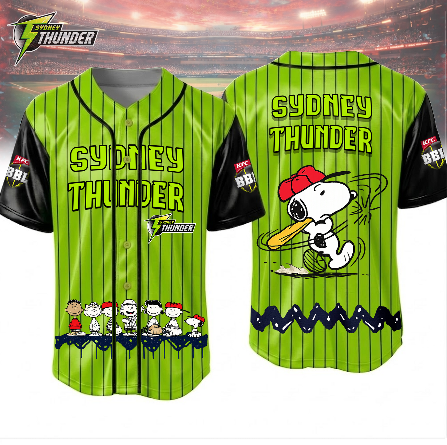 PREMIUM BBL X ST SNOPPY Baseball Shirt LIMITED EDITONS NDT VHM 020426