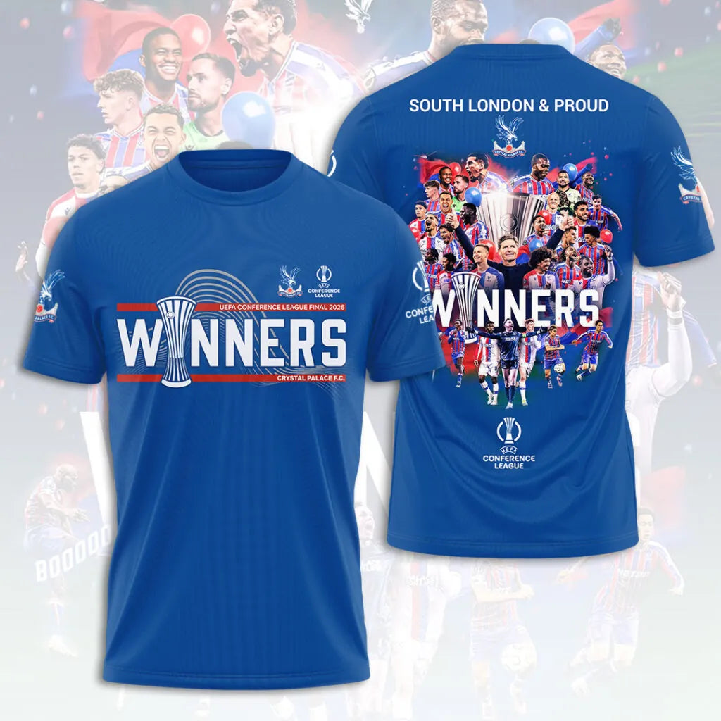 PREMIUM CRY X THANK FOR MEMORIES UEFA Conference League Winners Shirt V07 NDT LVH 280526