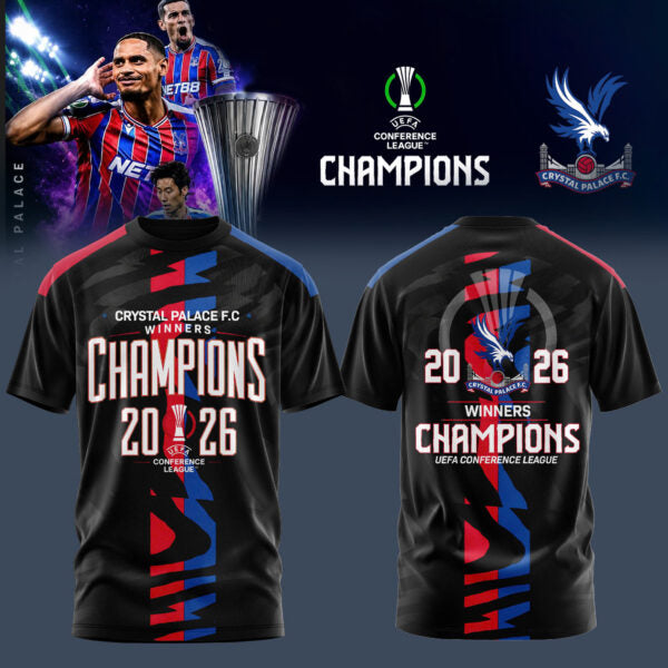 PREMIUM CRY X THANK FOR MEMORIES UEFA Conference League Winners Shirt V25 NDT LVH 280526
