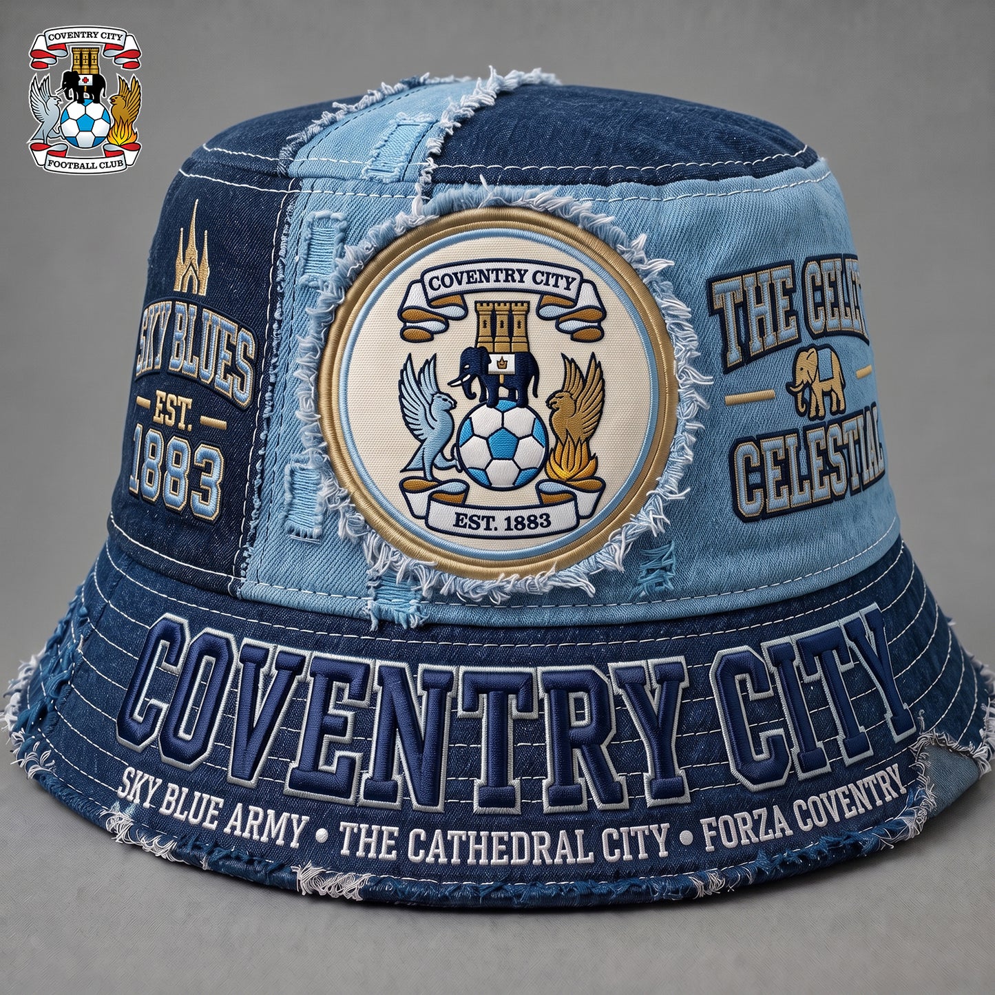 PREMIUM EPL X COV EXCLUSIVE Torn Fabric Legacy Bucket Hat For New Season 290626
