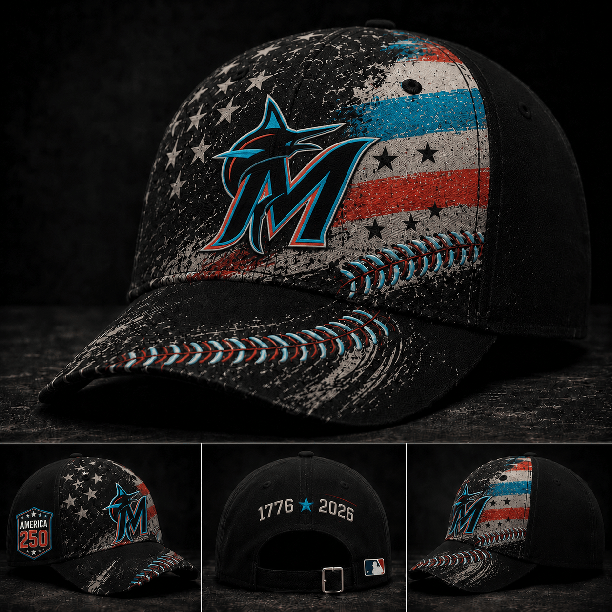PREMIUM MLB X MM GAMEDAY BASEBALL CAP LIMITED EDITION 300626