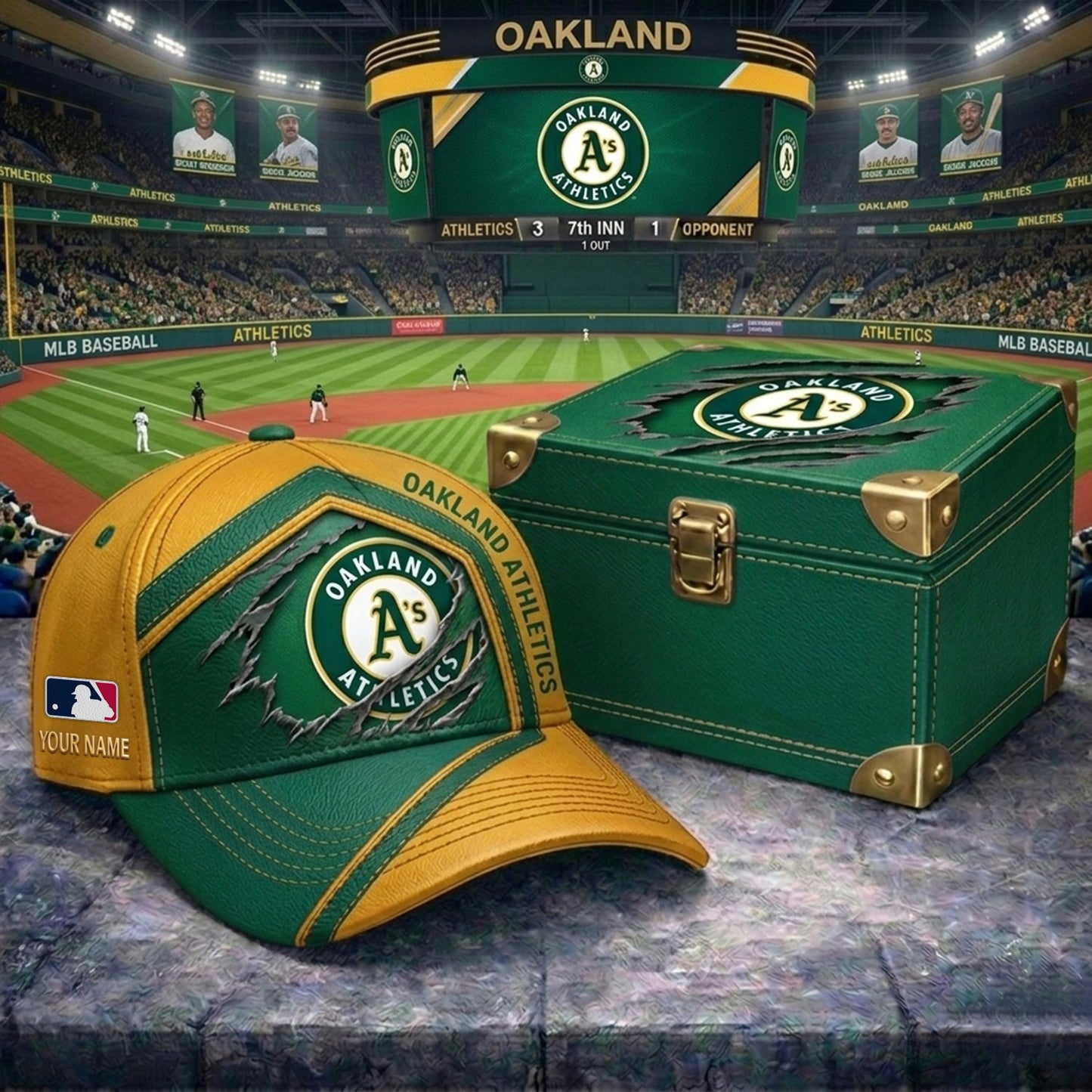 PREMIUM MLB X OA CRACK CUSTOM NAME HAT NDT NHM 260526