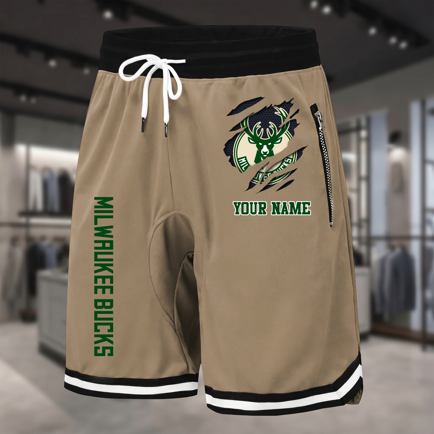 PREMIUM NBA X MB Summer Fitness Breathable Basketball Shorts NDT NTN 300526