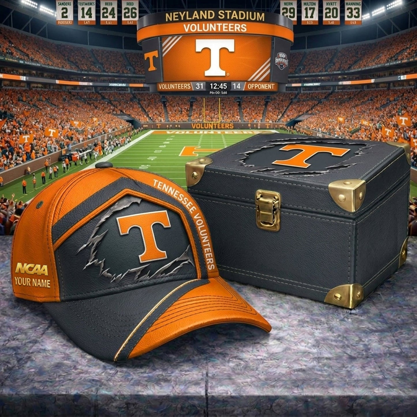 PREMIUM NCAA X TV CRACK CUSTOME HAT V3 NDT NHM 020626