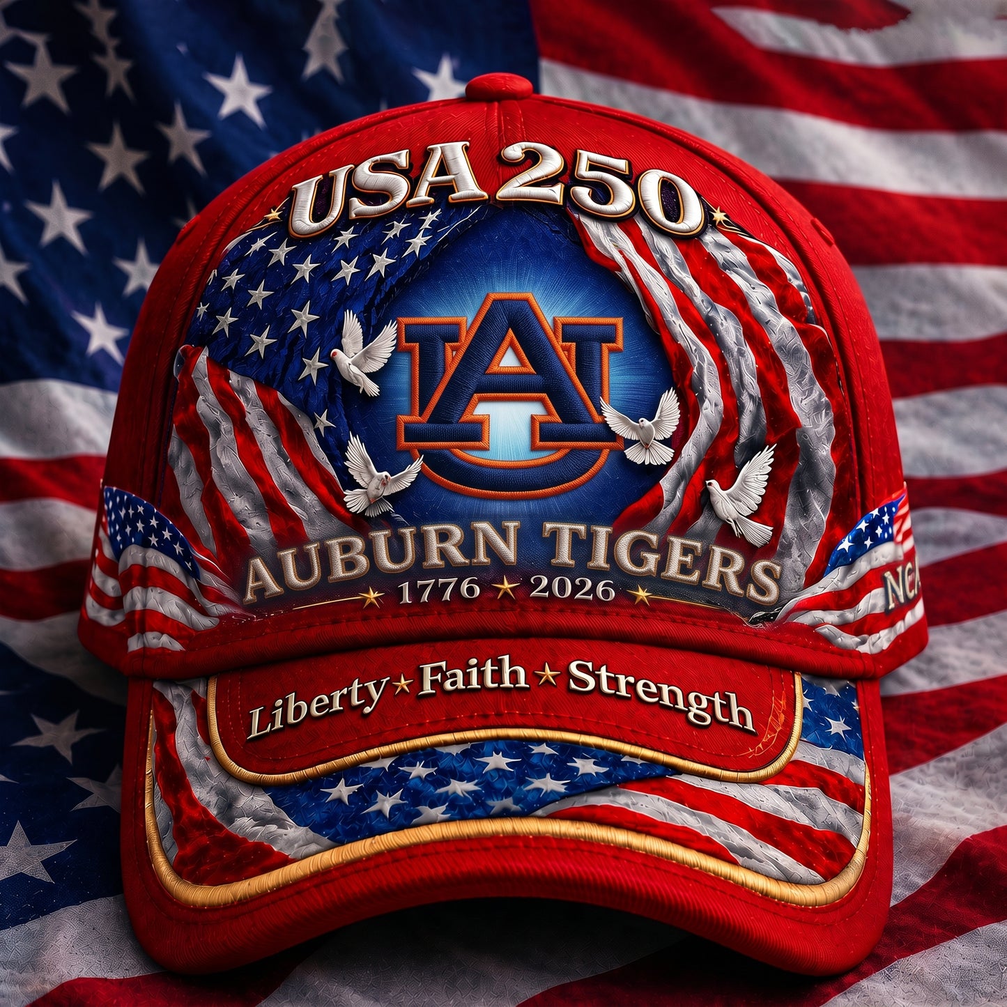 PREMIUM NCAA x AT 250 Years Anniversary Of Freedom Cap 290626