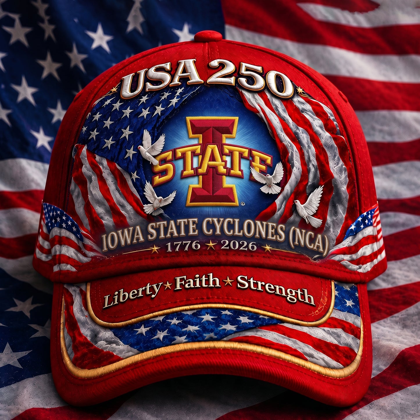 PREMIUM NCAA x IOW 250 Years Anniversary Of Freedom Cap 290626