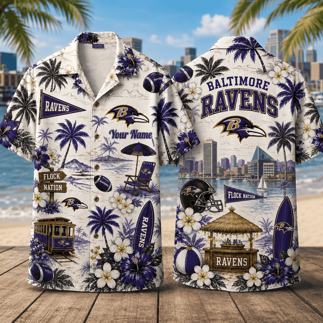 PREMIUM NFL X BR Personalized Hawaiian Shirt FOR SUMMER HOLIDAY 150626