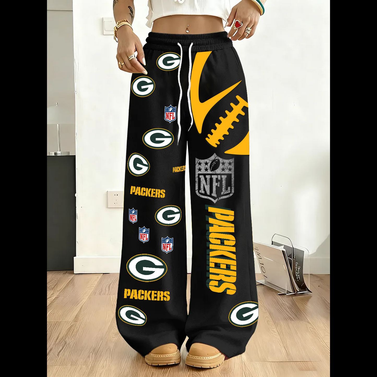 PREMIUM NFL X GB 3D Casual Graphic Sweatpants NDT TDT