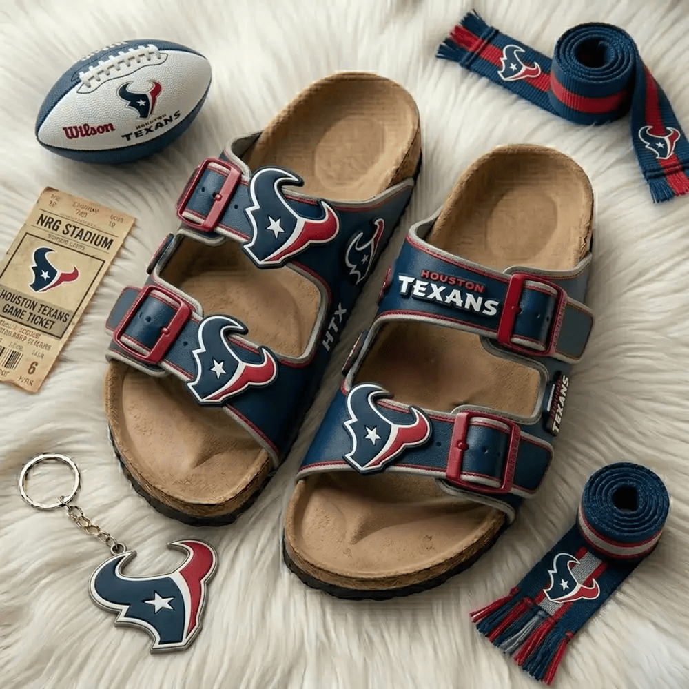 PREMIUM NFL X HT Birken-Inspired Double-Strap Sandals For Summer Holiday NDT VHM 270426