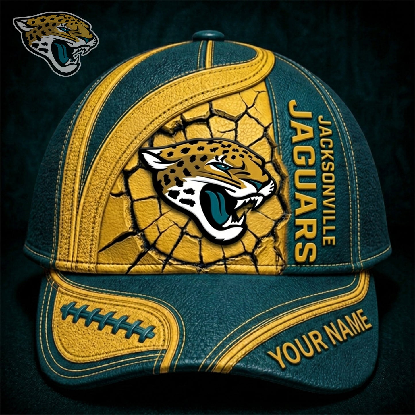 PREMIUM NFL X JAC GAMEDAY Personalized CLASSIC CAP 220626