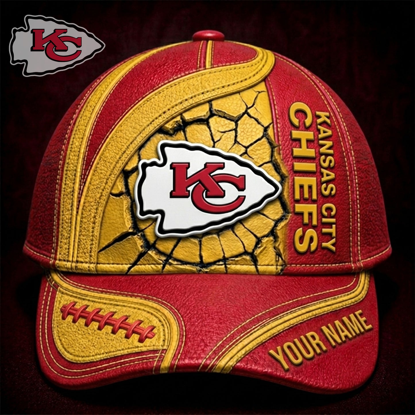 PREMIUM NFL X KC GAMEDAY Personalized CLASSIC CAP 220626