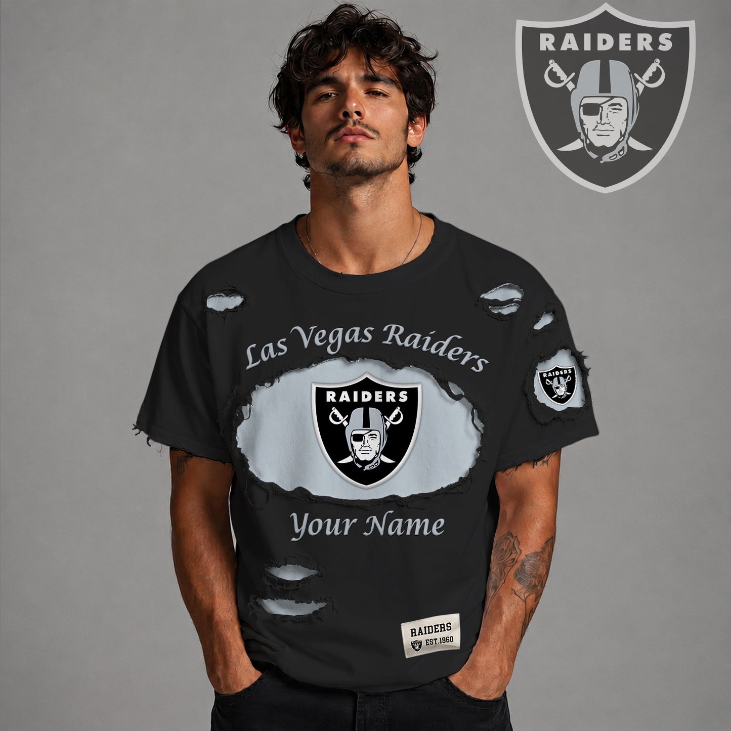 PREMIUM NFL X LV LUXURY CREW-Neck T-Shirt V3 FOR SUMMER HOLIDAY 180626