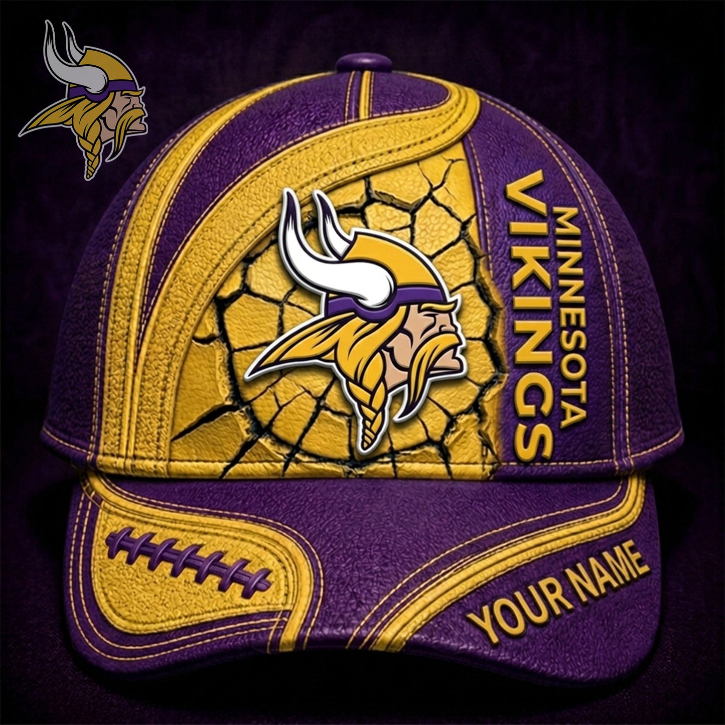 PREMIUM NFL X MIN GAMEDAY Personalized CLASSIC CAP 220626