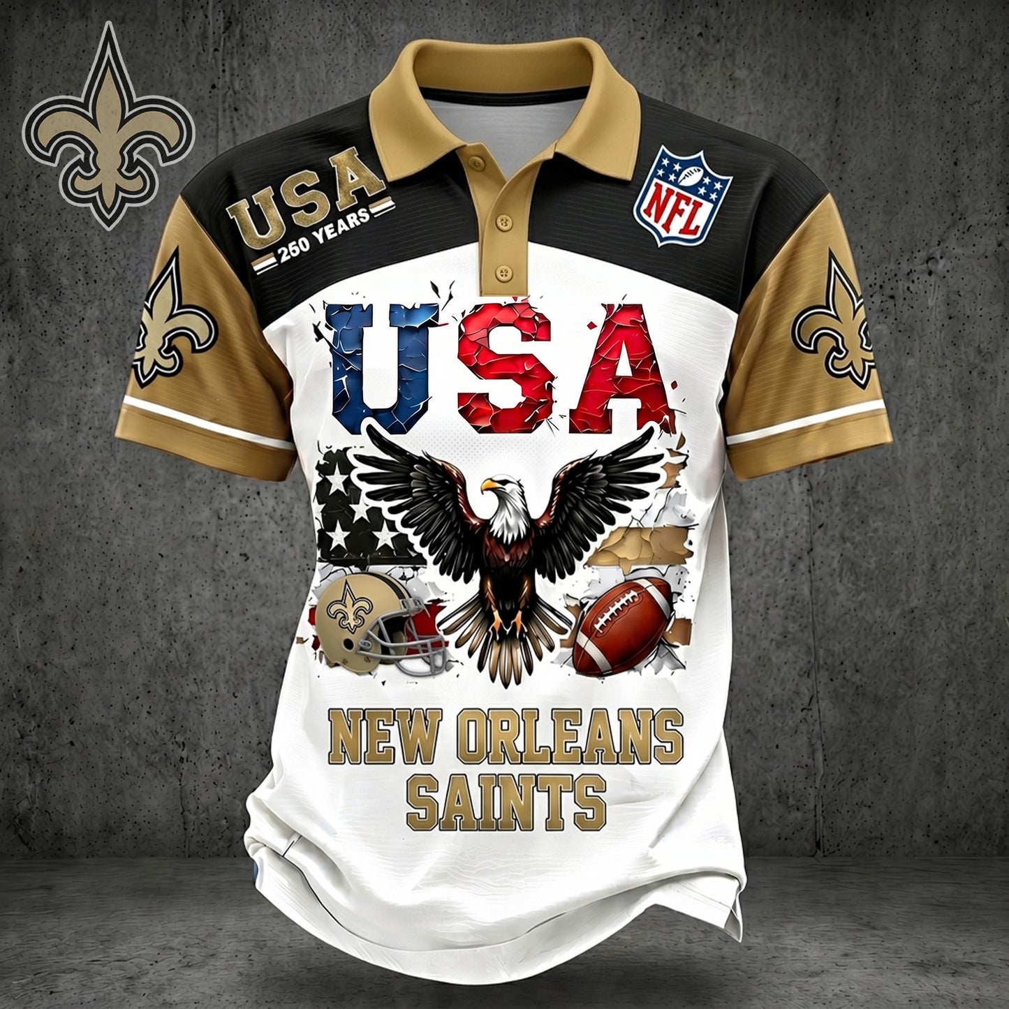PREMIUM NFL X NO 250TH Anniversary LUXURY POLO Shirt Shirt 170626