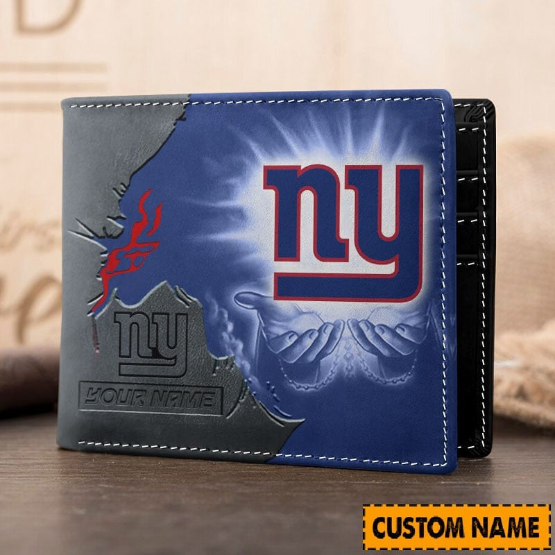 PREMIUM NFL X NYG WALLET FOR FAN NEW ARRIVAL 2025 NDT NHM