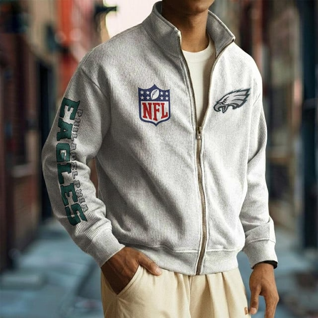 PREMIUM NFL X PE Zipper Sweatshirt NDT VHM