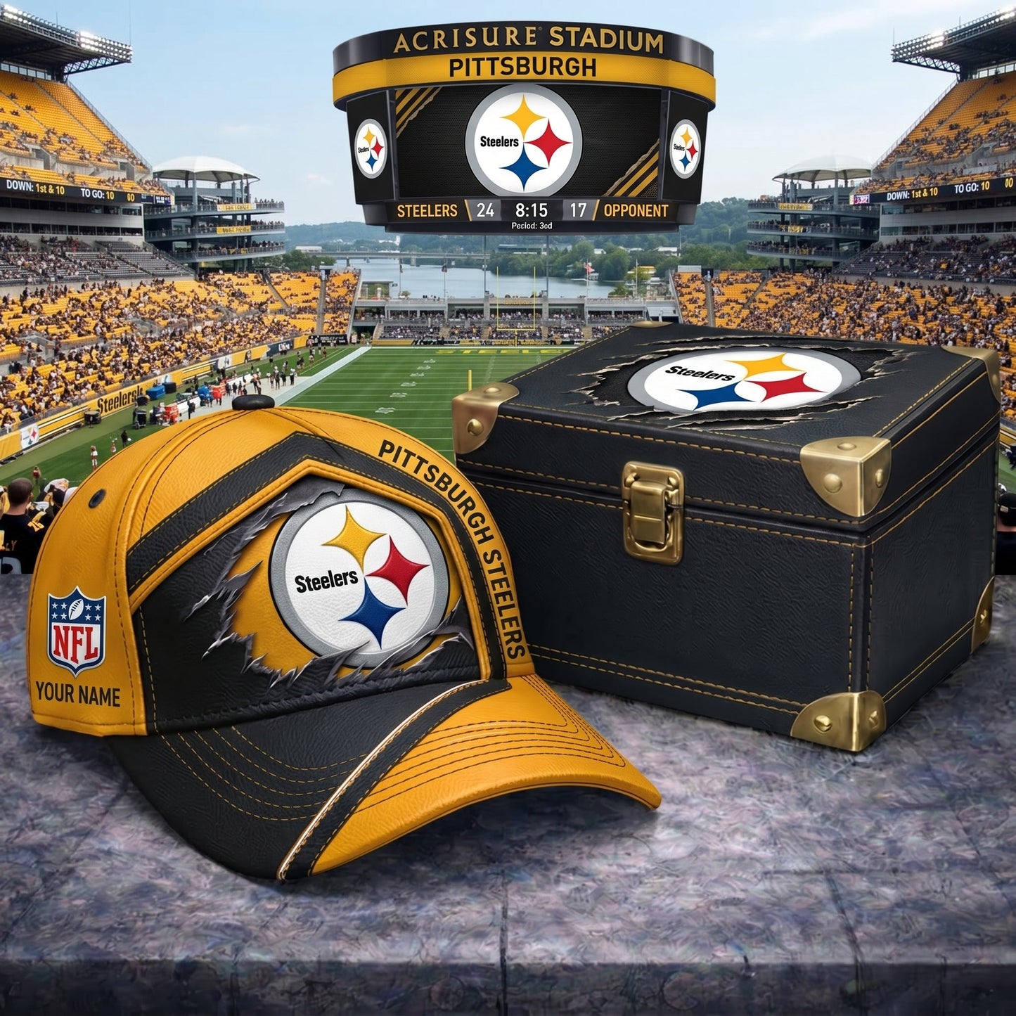 PREMIUM NFL X PS CRACK CUSTOME NAME HAT LIMITED EDITIONS NDT VHM 220426