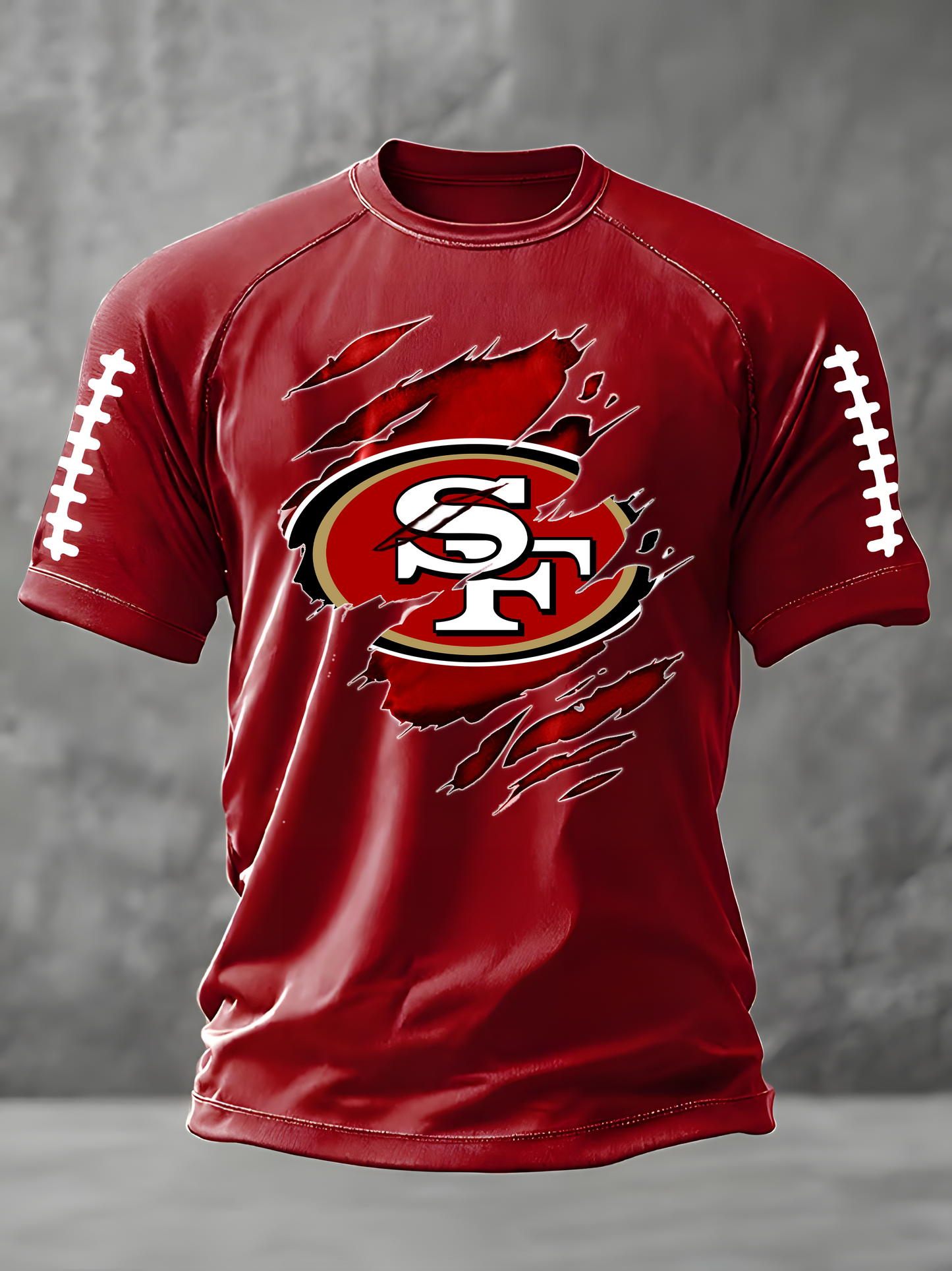 PREMIUM NFL X SF Freedom American Flag Print Casual T-Shirt NDT HLP