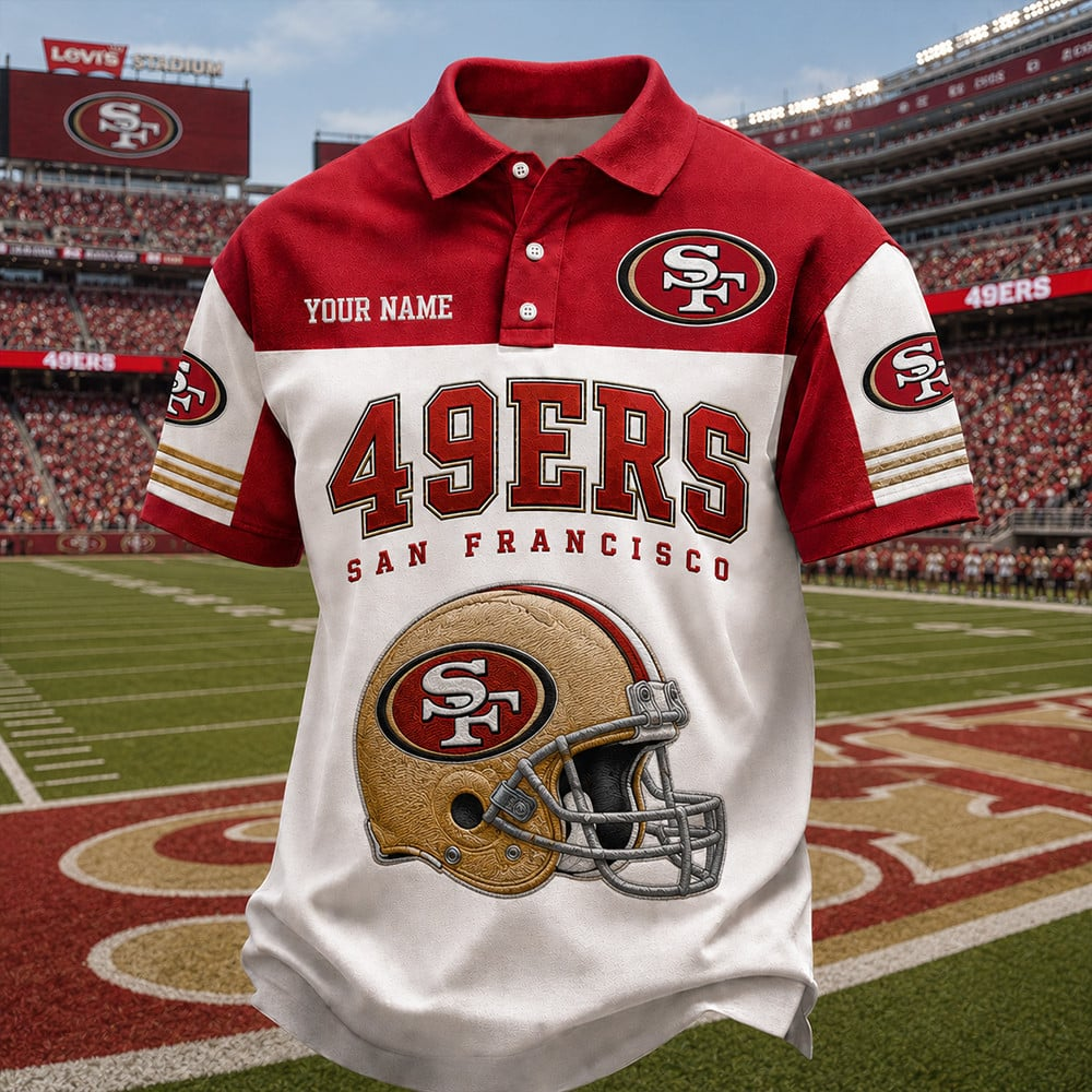 PREMIUM NFL X SF Game Day POLO SHIRT LIMITED EDITION NDT VHM 060626