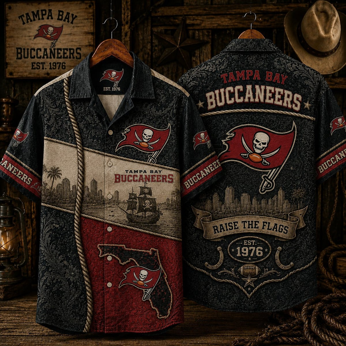 PREMIUM NFL X TBB CLASSIC VINTAGE SILK SHIRT NDT VHM 220626