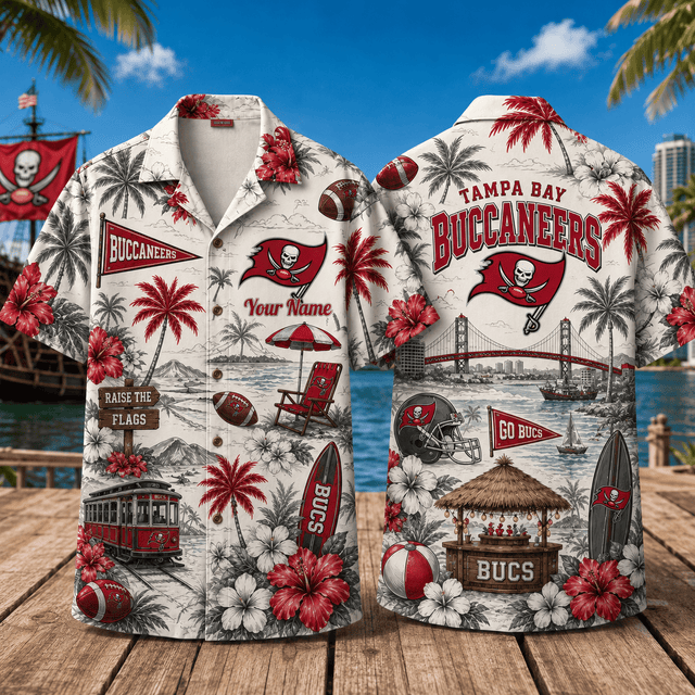 PREMIUM NFL X TBB Personalized Hawaiian Shirt FOR SUMMER HOLIDAY 150626