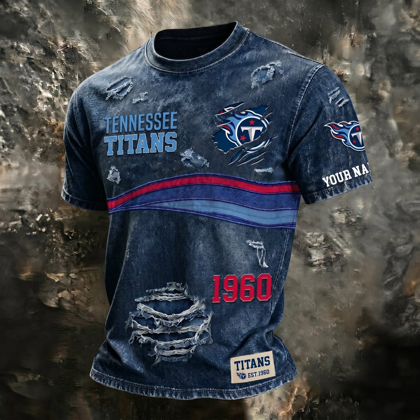PREMIUM NFL X TT Streetwear & Edgy CUSTOME NAME SHIRT 120626