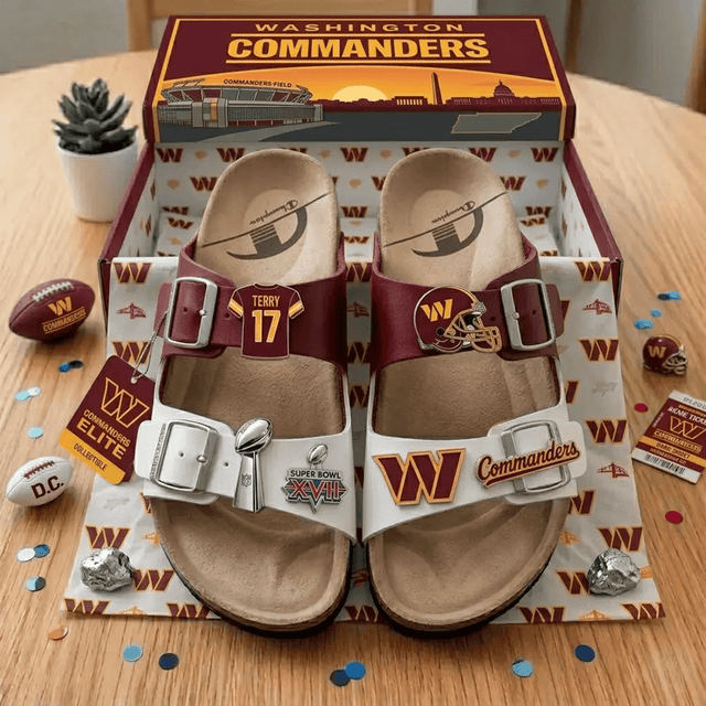 PREMIUM NFL X WC Birken-Inspired Double-Strap Sandals For Summer Holiday NDT VHM 270426