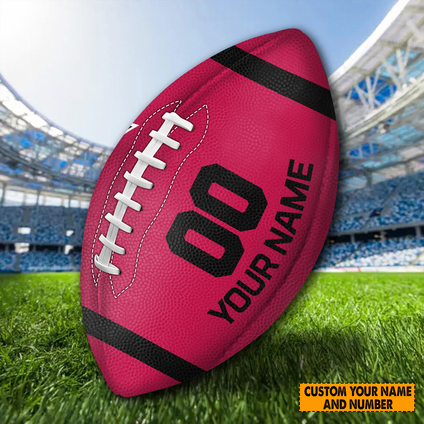 PREMIUM NFLX AZI Personalized Rugby Ball For Fan - Limited Edition NDT TDT