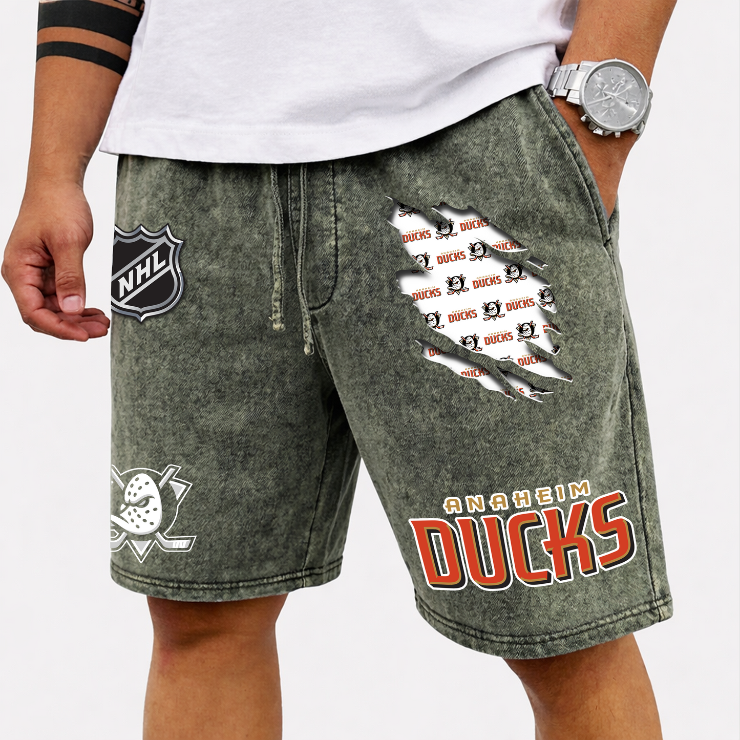 PREMIUM NHL X AD WASH SHORT FOR SUMMERS HOLIDAY V2 NDT VHM 080426