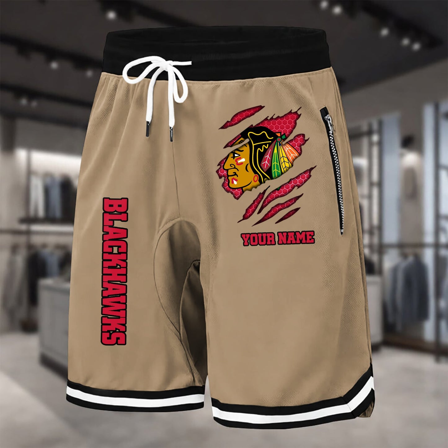 PREMIUM NHL X CB Summer Fitness Breathable Basketball Shorts NDT NHM 240426