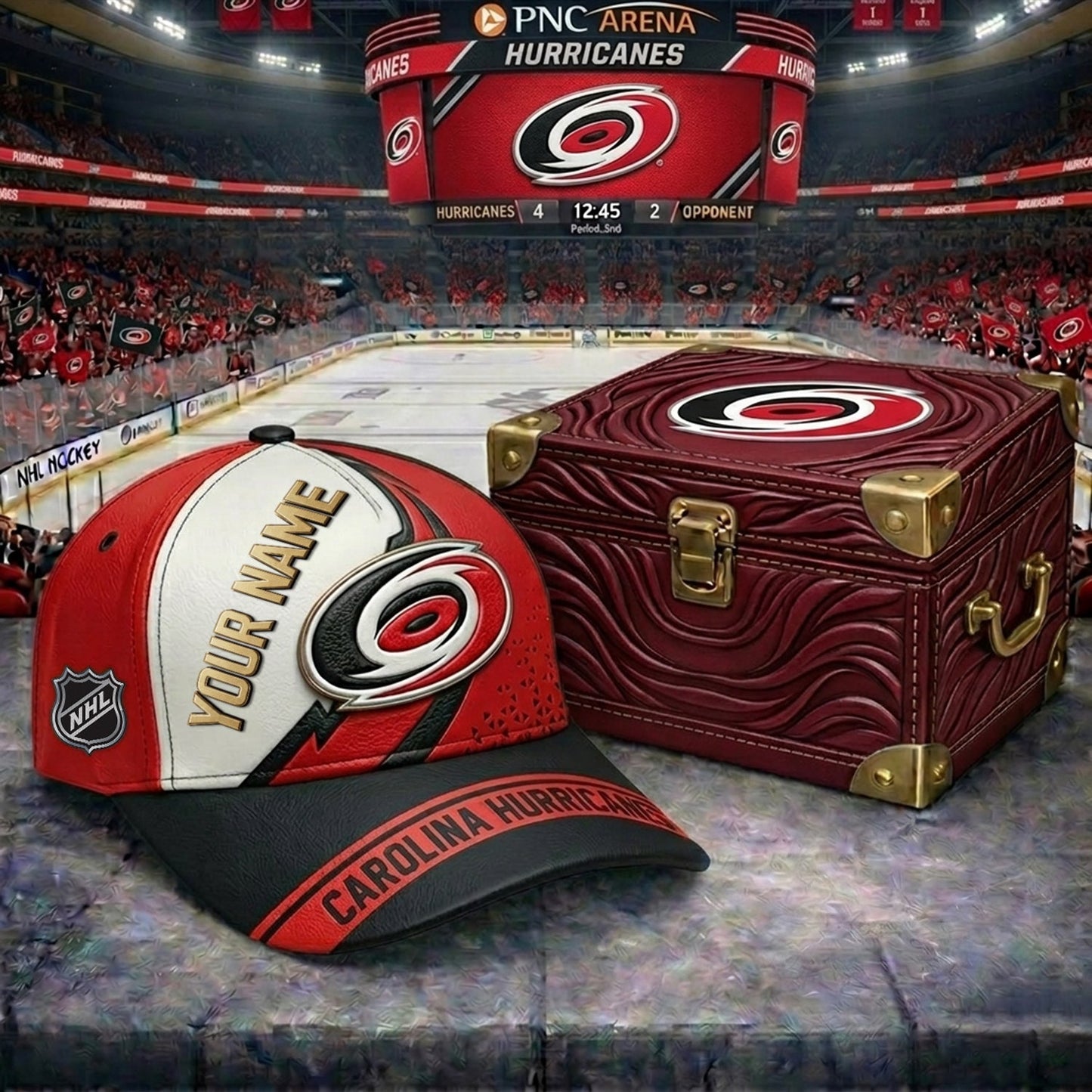 PREMIUM NHL X CH CRACK CUSTOM NAME V4 HAT NDT NHM 200426