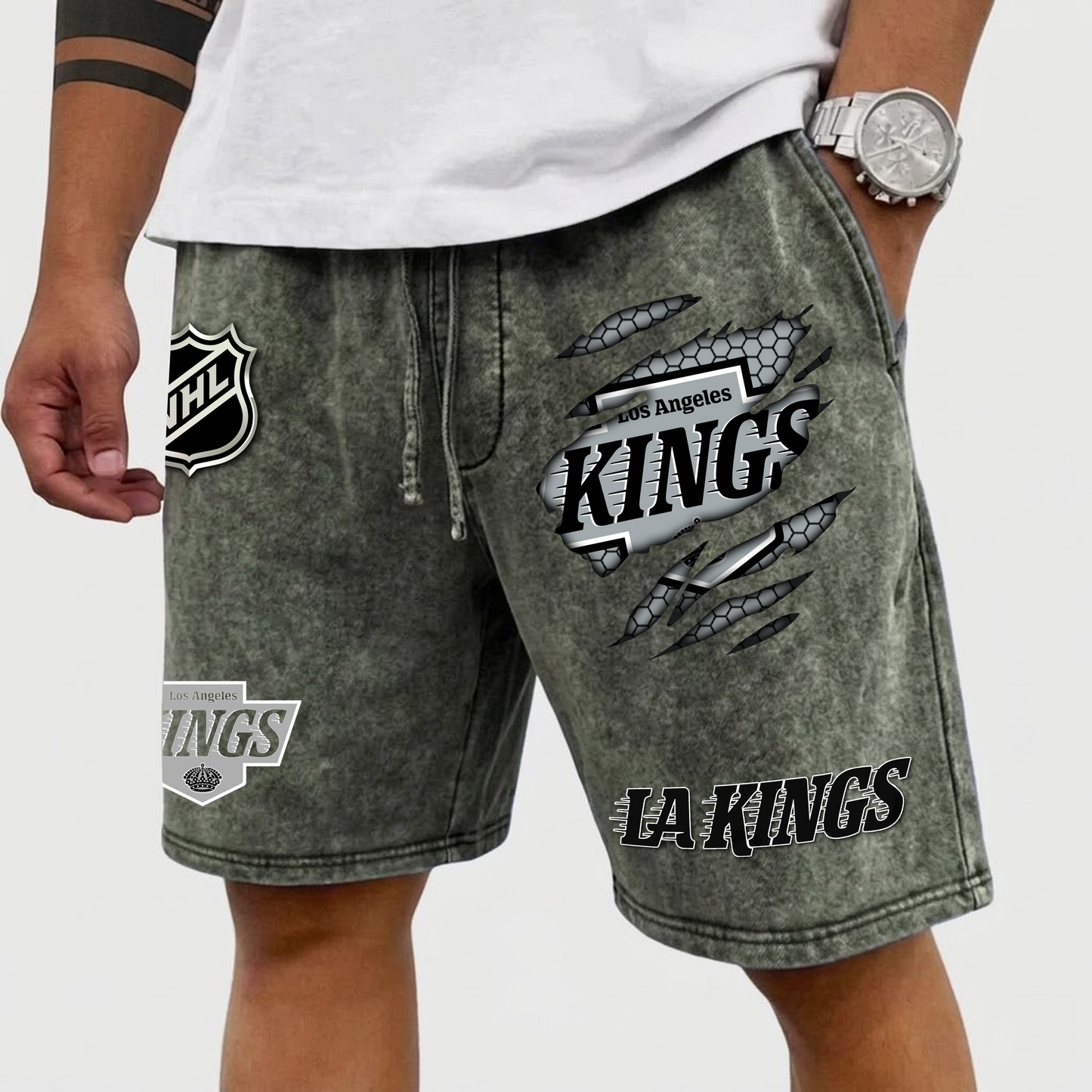 PREMIUM NHL X LK WASH SHORTS FOR SUMMER HOLIDAY NDT VHM 070426