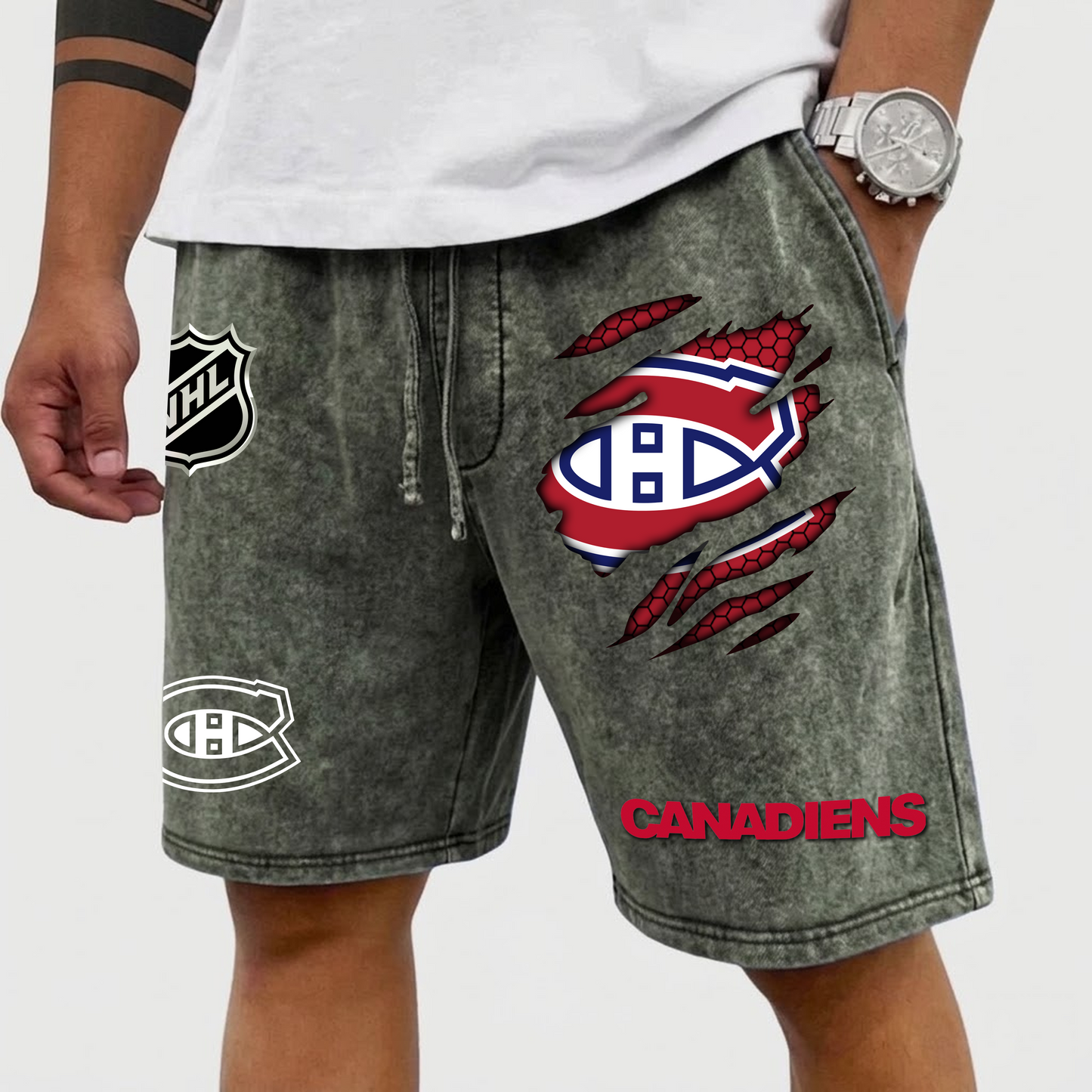 PREMIUM NHL X MC WASH SHORTS FOR SUMMER HOLIDAY NDT VHM 070426