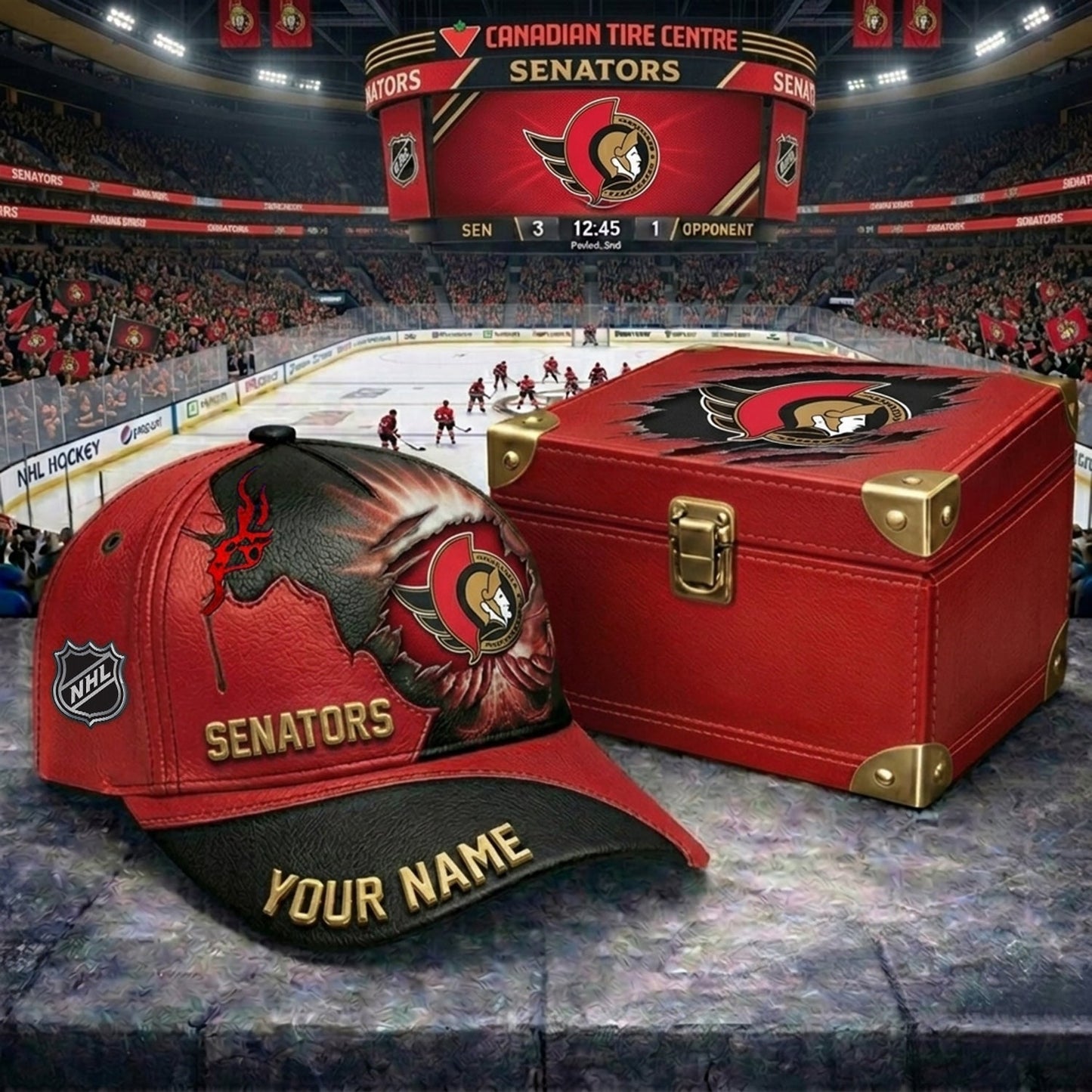 PREMIUM NHL X OS JESUS CRACK CUSTOM NAME HAT V30 NDT NHM 140526