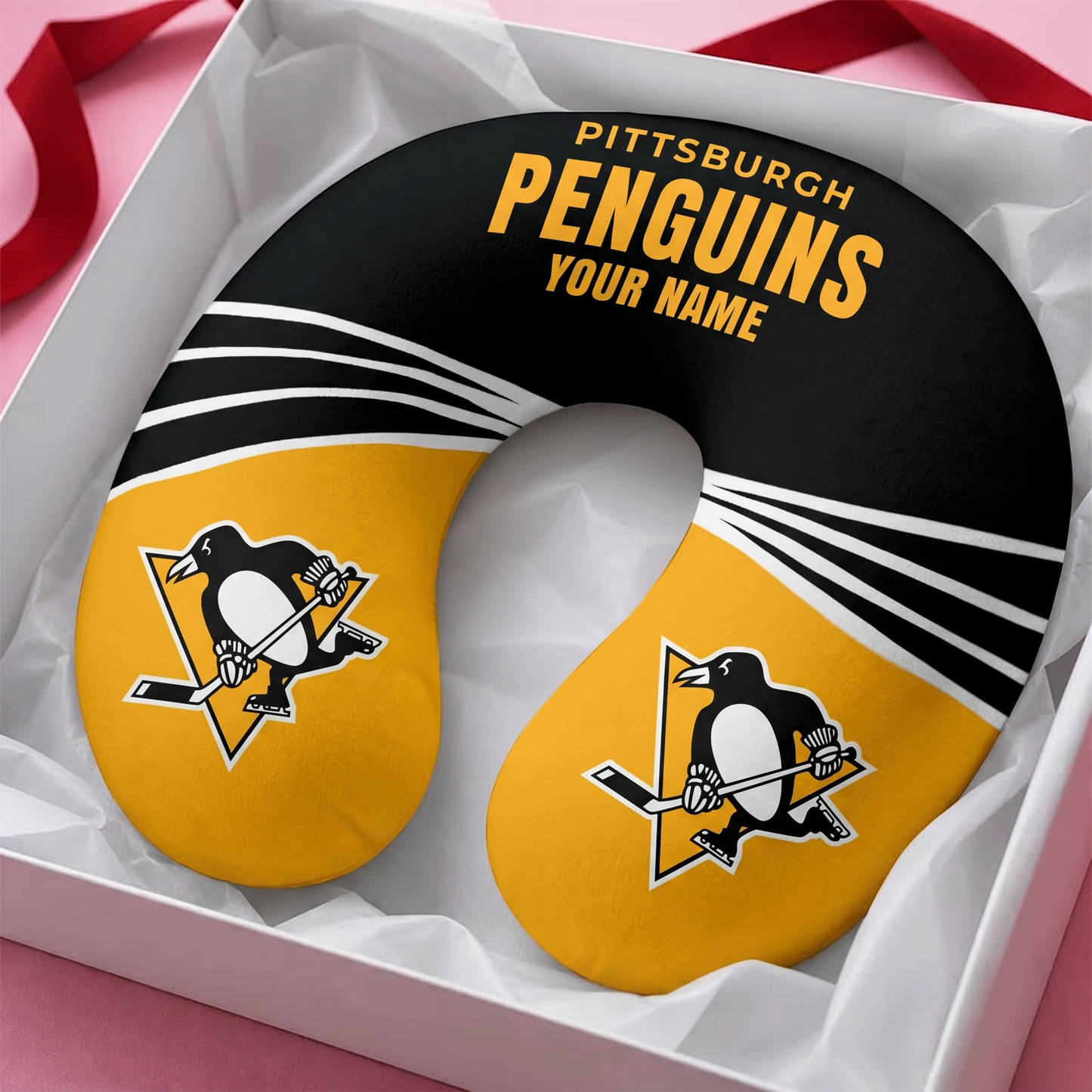 PREMIUM NHL X PP Neck Pillow Custome Name For Fan NDT VHM 150526