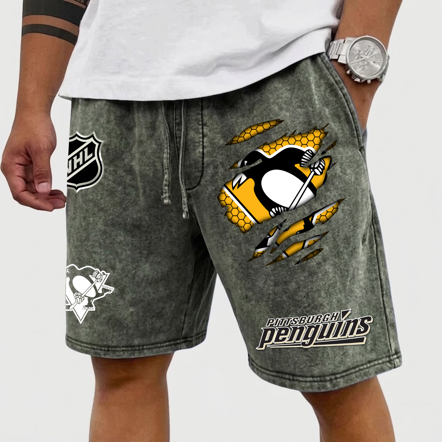 PREMIUM NHL X PP WASH SHORTS FOR SUMMER HOLIDAY NDT VHM 070426