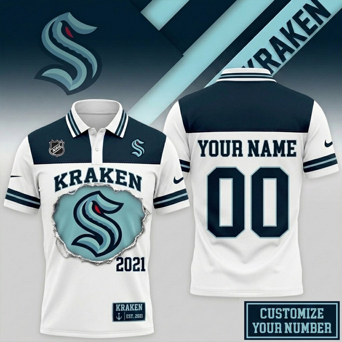 PREMIUM NHL X SK CLASSIC POLO SHIRT LIMITED EDITIONS NDT NHM 010626