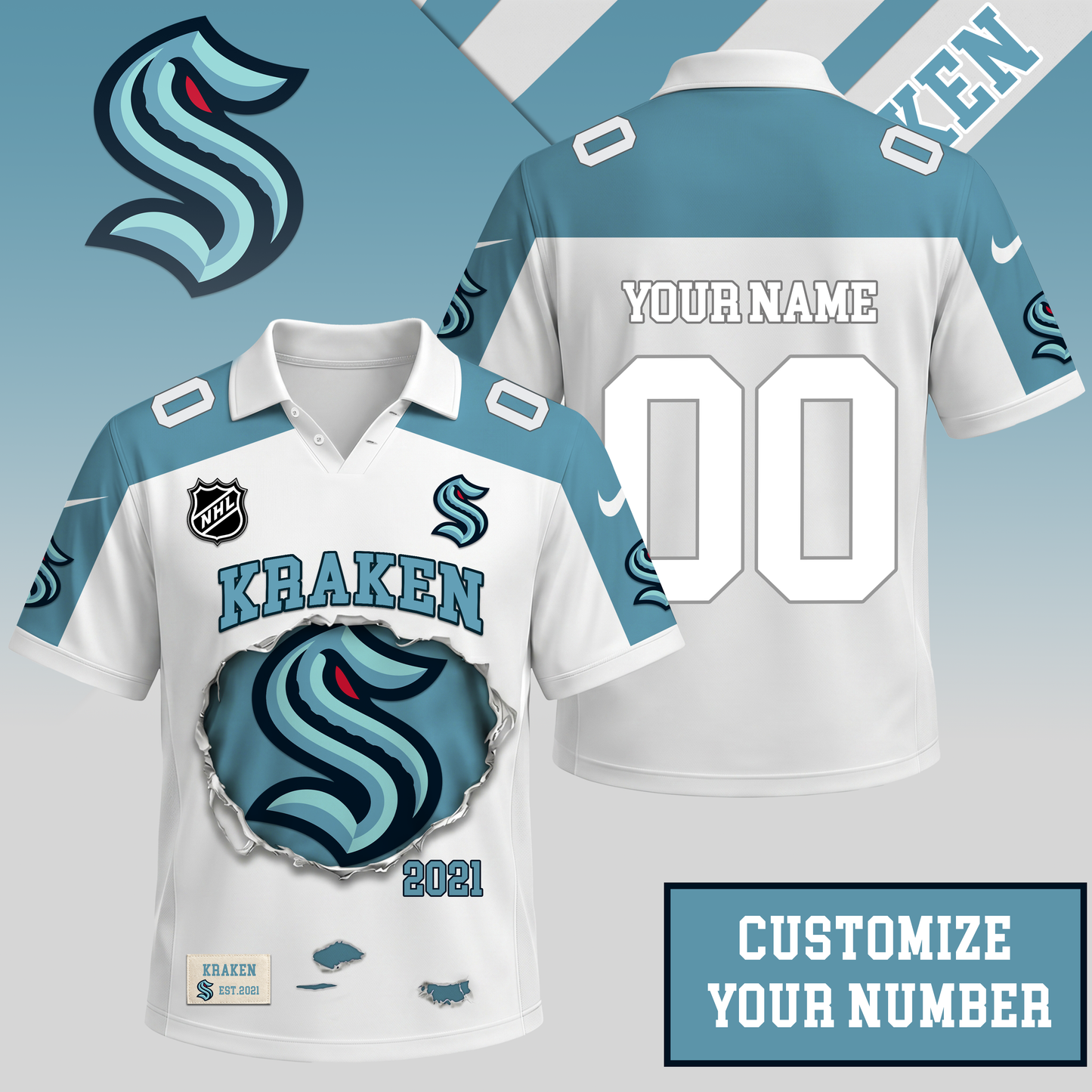 PREMIUM NHL X SK Streetwear Polo Shirt Custom Gifts For Fan NDT VHM 010626