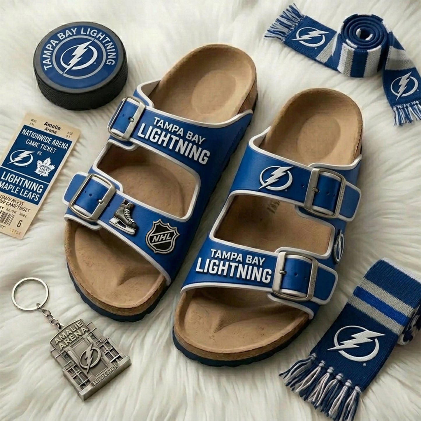 PREMIUM NHL X TBL Birken-Inspired Double-Strap Sandals For Summer Holiday V3 NDT NHM 180526