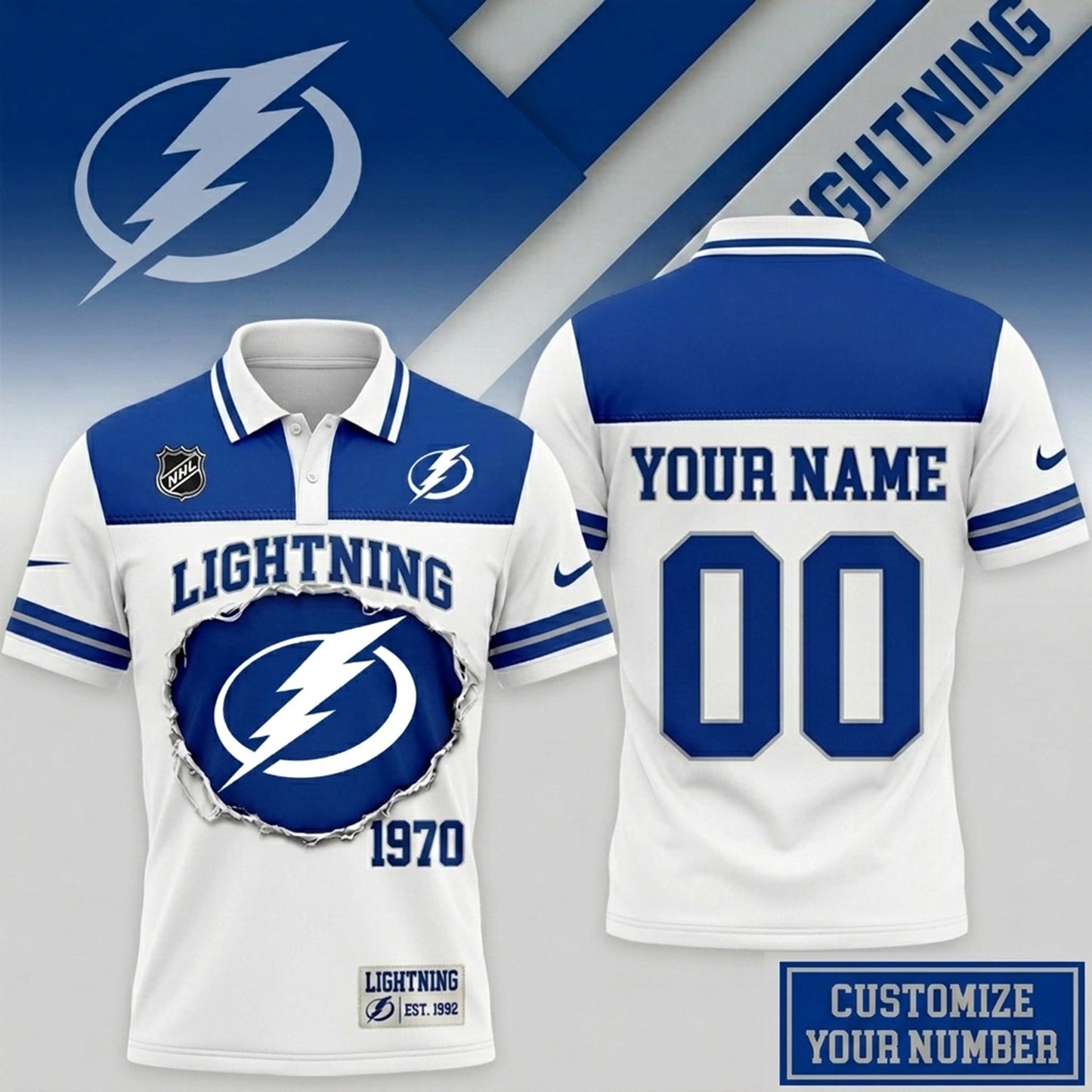 PREMIUM NHL X TBL CLASSIC POLO SHIRT LIMITED EDITIONS NDT NHM 010626