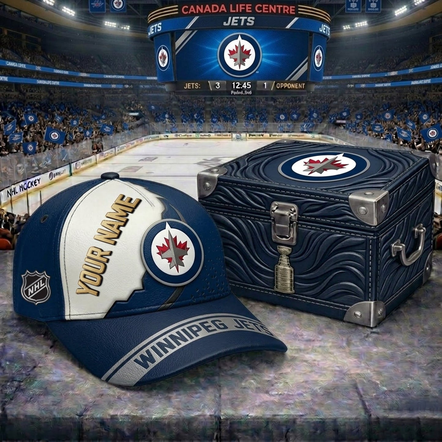 PREMIUM NHL X WJ CRACK CUSTOM NAME V4 HAT NDT NHM 200426
