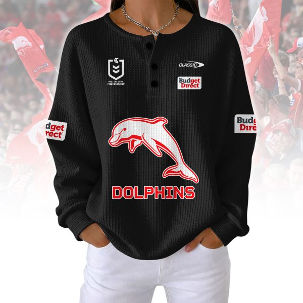 PREMIUM NRL X D Woman Waffle Classic Hoodie NDT NQK 240326