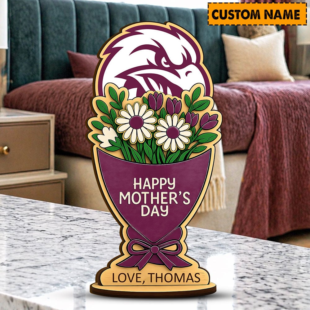 PREMIUM NRL X MSE Custom Name Happy Mother's Day Wooden Plaque Gifts For Fan NDT LVH 180426