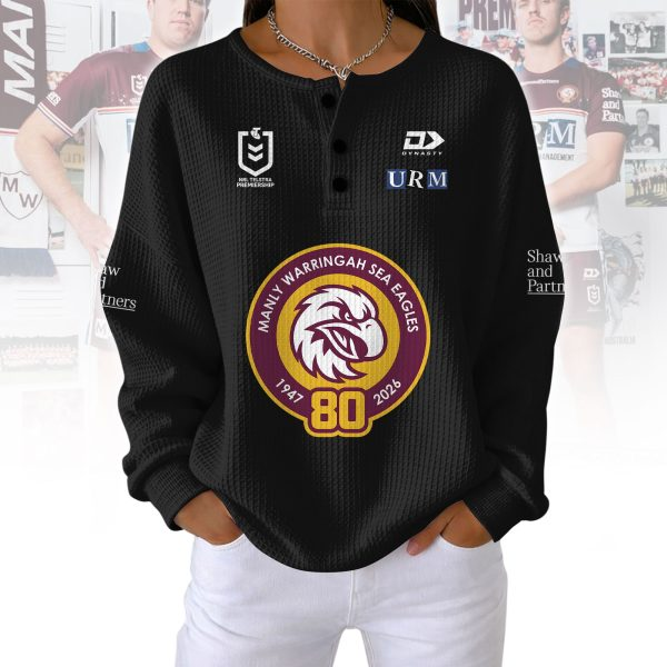 PREMIUM NRL X MWSE Woman Waffle Classic Hoodie NDT NQK 240326