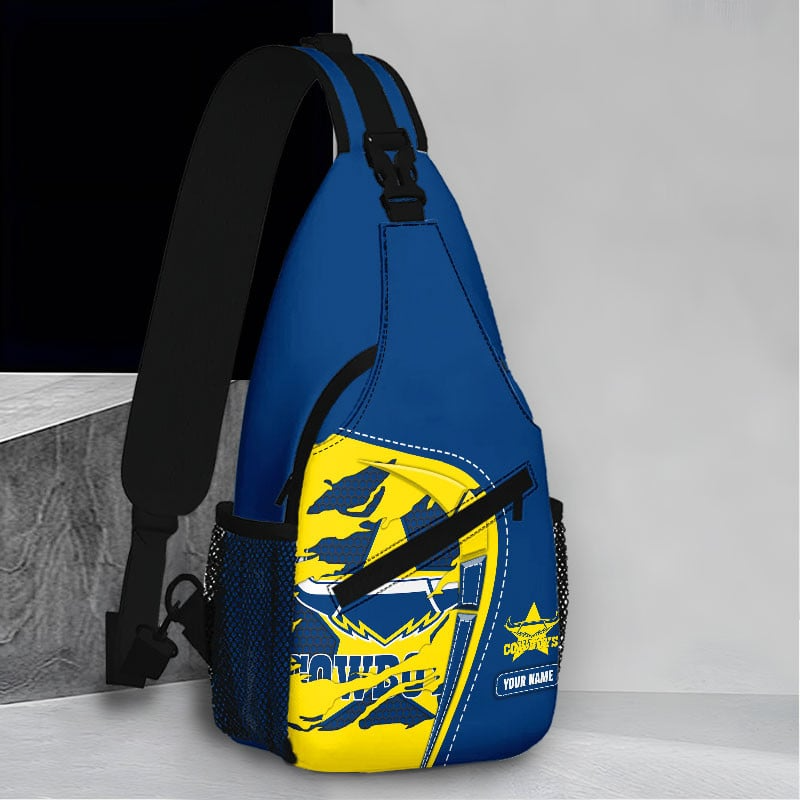 PREMIUM NRL X NQC New Style Sling Bag Custom Name NDT VHM